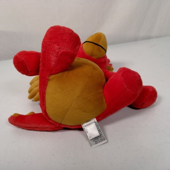 Jellycat London Darvin Dragon Orange Winged Wings Horn Stuffed Plush 11" - Picture 9 of 13